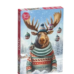 Puzzle 500 pièces : Que l'élan soit amoureux - CherryPazzi