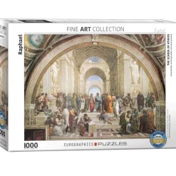 Puzzle 1000 pièces : Raphaël : L'école d'Athènes - Eurographics