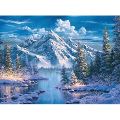 Puzzle 1500 pièces : Réconfort hivernal - Ks Games