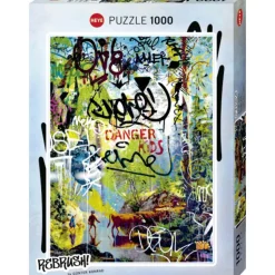 Puzzle 1000 pièces : Rebrush : Danger Kids - Heye