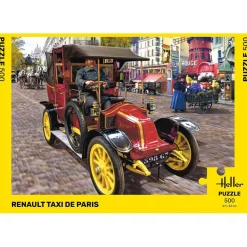 Puzzle 500 pièces : Renault Taxi De Paris - Heller
