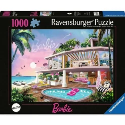 Puzzle 1000 pièces : Rendez-vous à Malibu, Barbie - Ravensburger