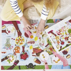 Puzzle 1000 pièces : Repas De Famille - Janod