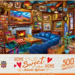 Puzzle 500 pièces : Retraite Artistique - Master Pieces