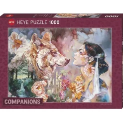 Puzzle 1000 pièces : Rivière partagée - Heye