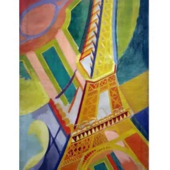 Puzzle 1000 pièces : Robert Delaunay - Tour Eiffel - DToys