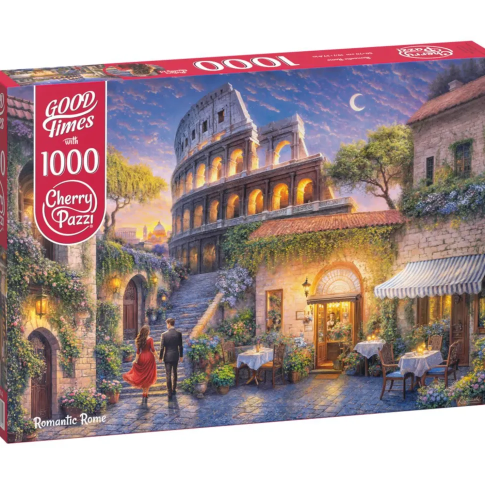 Puzzle 1000 pièces : Romantique Rome - CherryPazzi