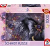 Puzzle 1000 pièces : Rose bleue - Schmidt