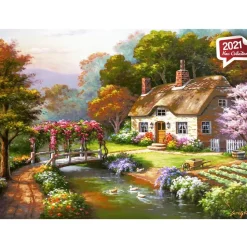 Puzzle 3000 pièces : Rose Cottage - Anatolian