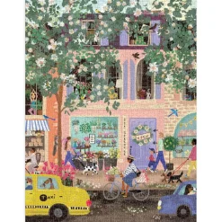 Puzzle 1000 pièces : Rue du printemps - Galison
