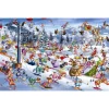 Puzzle 1000 pièces - Ruyer : Ski de Noël - Piatnik
