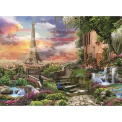 Puzzle 3000 pièces : Rêve de Paris - Clementoni