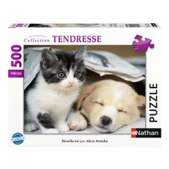 Puzzle 500 pièces : Réveille toi - Nathan