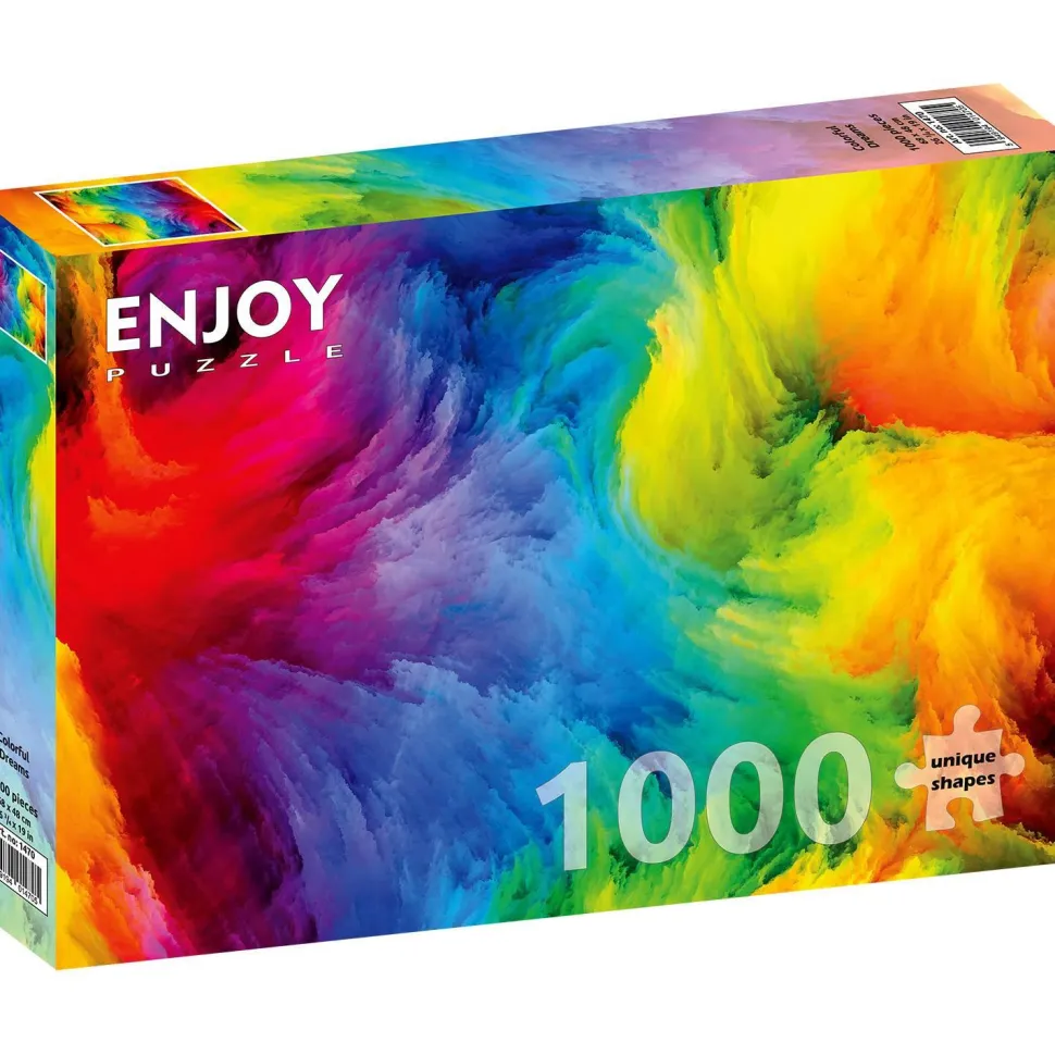Puzzle 1000 Pièces : Rêves colorés - EnjoyPuzzle