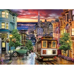 Puzzle 3000 pièces : San Francisco - Clementoni