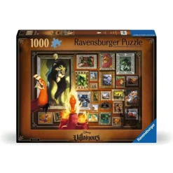 Puzzle 1000 pièces : Scar (Collection Disney Villainous) - Ravensburger