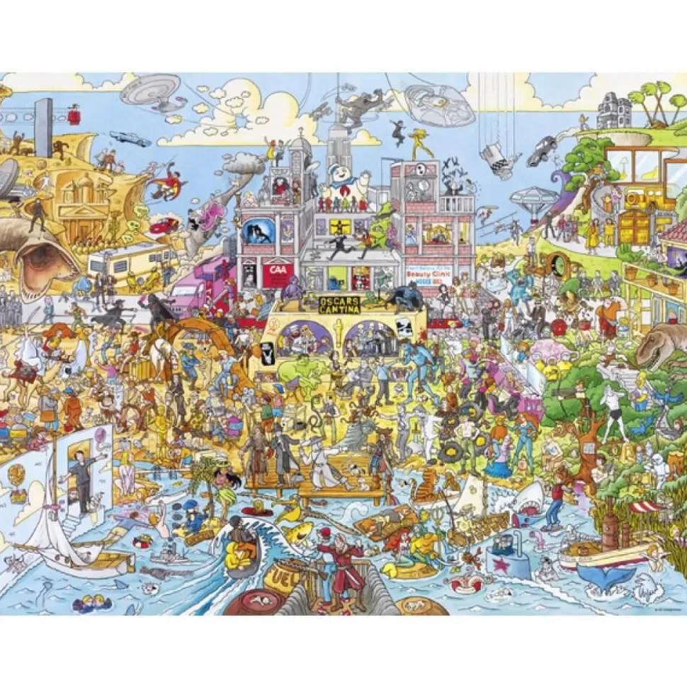 Puzzle 1500 pièces : Schone : Hollyworld - Heye
