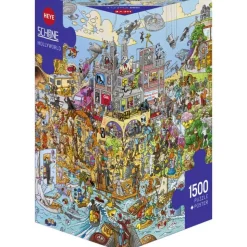 Puzzle 1500 pièces : Schone : Hollyworld - Heye