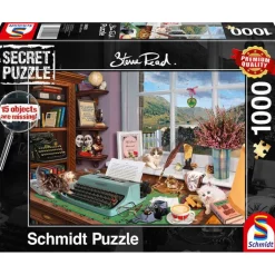 Puzzle 1000 pièces : Secret Puzzle : Le bureau - Schmidt
