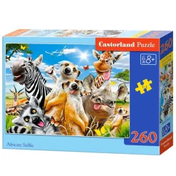 Puzzle 260 pièces : Selfie Africain - Castorland