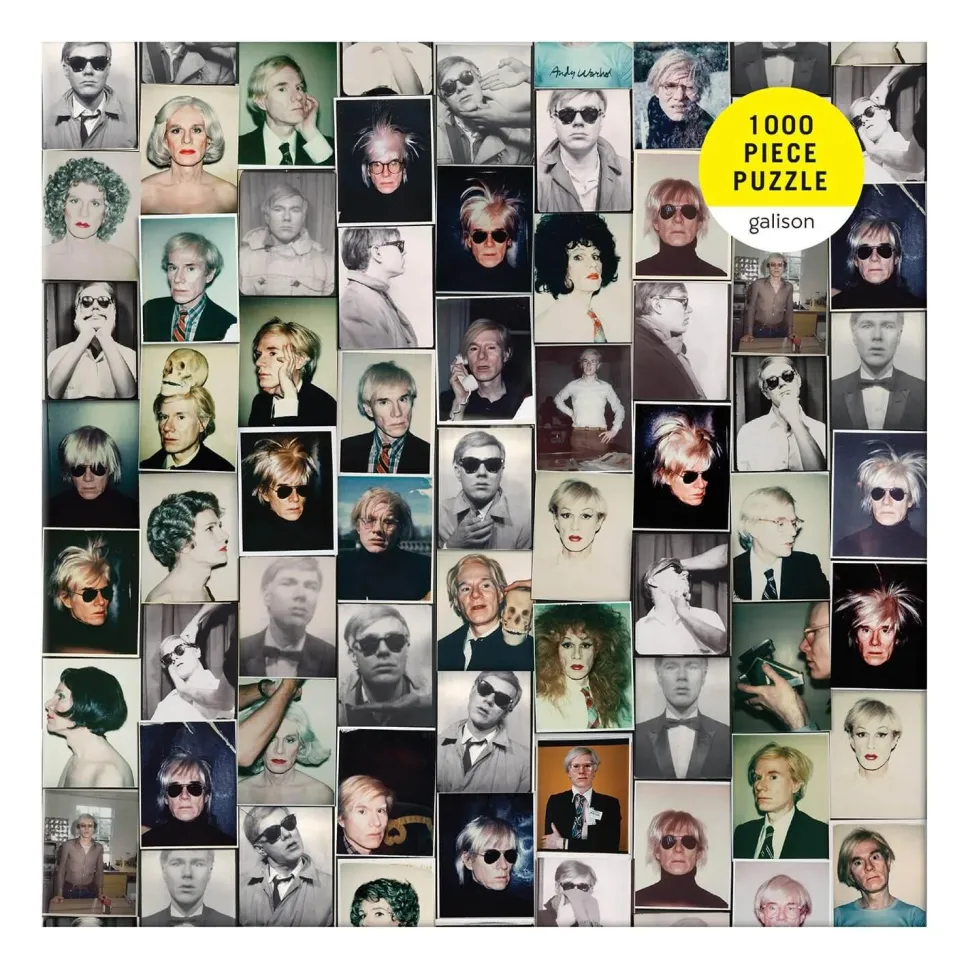 Puzzle 1000 pièces : Selfies, Andy Warhol - Galison