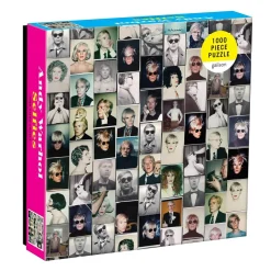 Puzzle 1000 pièces : Selfies, Andy Warhol - Galison