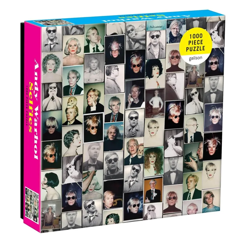Puzzle 1000 pièces : Selfies, Andy Warhol - Galison