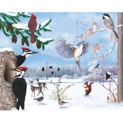 Puzzle 1000 pièces : Sentier d'hiver - New York Puzzle Company