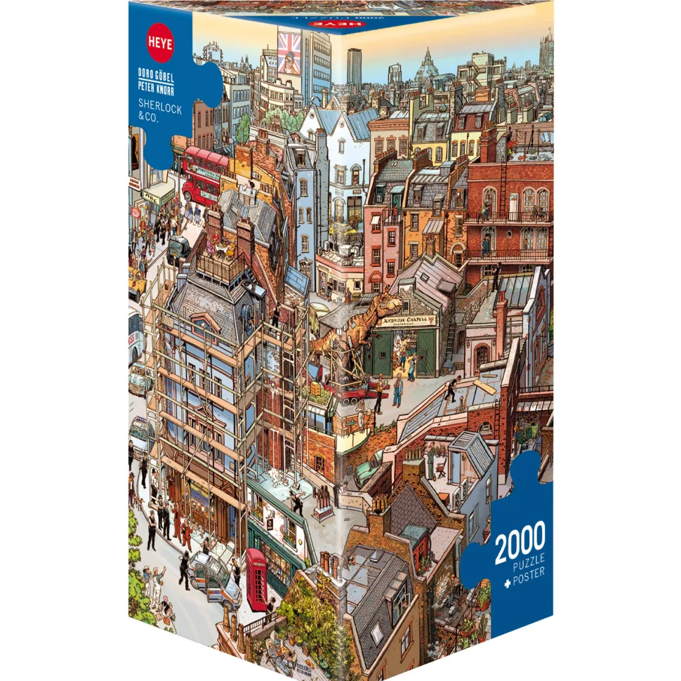 Puzzle 2000 pièces : Sherlock and co - Heye