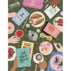 Puzzle 1000 pièces : Société de lecteurs - Galison