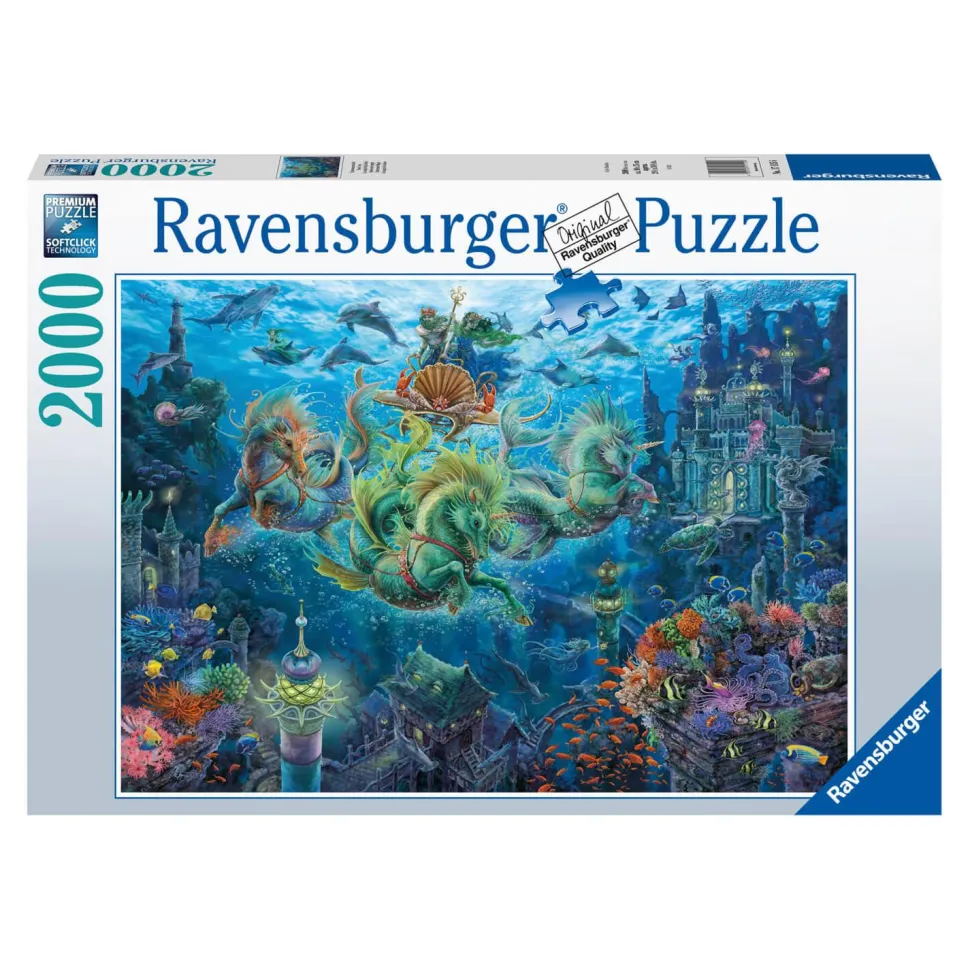 Puzzle 2000 pièces : Sous-marin - Ravensburger