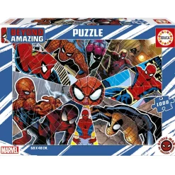 Puzzle 1000 pièces : Spider-Man Beyond Amazing - Educa