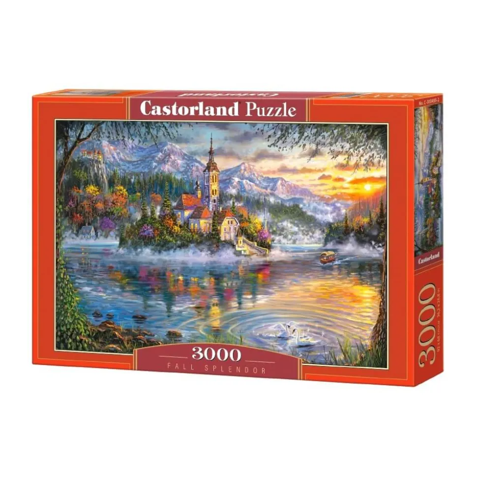 Puzzle 3000 pièces : Splendeur d'automne - Castorland