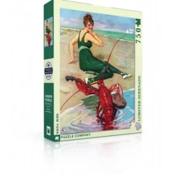 Puzzle 750 pièces : sérénade autour du homard - New York Puzzle Company