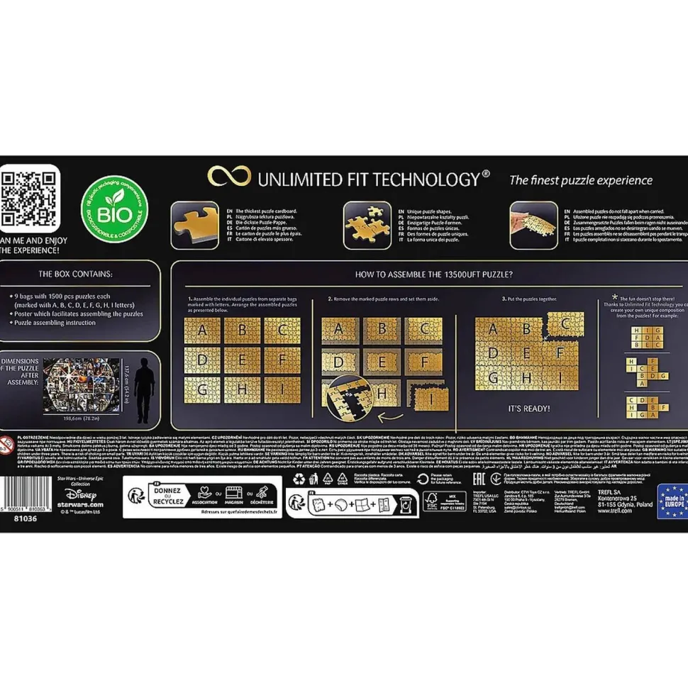 Puzzle 13500 pièces : Star Wars - Universe Epic Collection - Trefl
