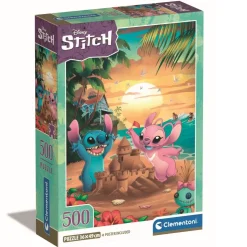 Puzzle 500 pièces : Stitch - Clementoni
