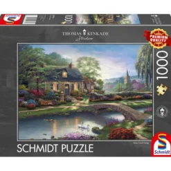 Puzzle 1000 pièces : Stoney Creek Cottage - Schmidt