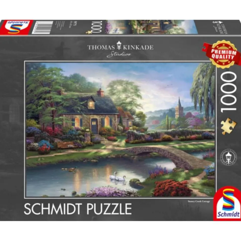 Puzzle 1000 pièces : Stoney Creek Cottage - Schmidt