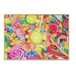 Puzzle 1000 pièces : Sucettes - DToys