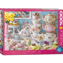Puzzle 1000 pièces : Table de thé - Eurographics