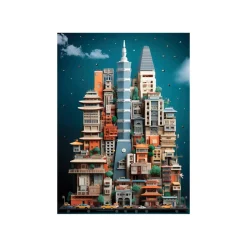 Puzzle 1000 pièces : Taipei - Anatolian