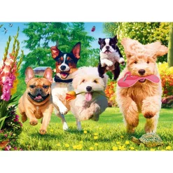 Puzzle 1000 pièces : Tea Time : Voilà les ennuis ! - Trefl