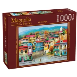 Puzzle 1000 pièces : Temps anciens et heureux - Magnolia