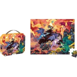 Puzzle 54 pièces : Terre De Dragons - Janod