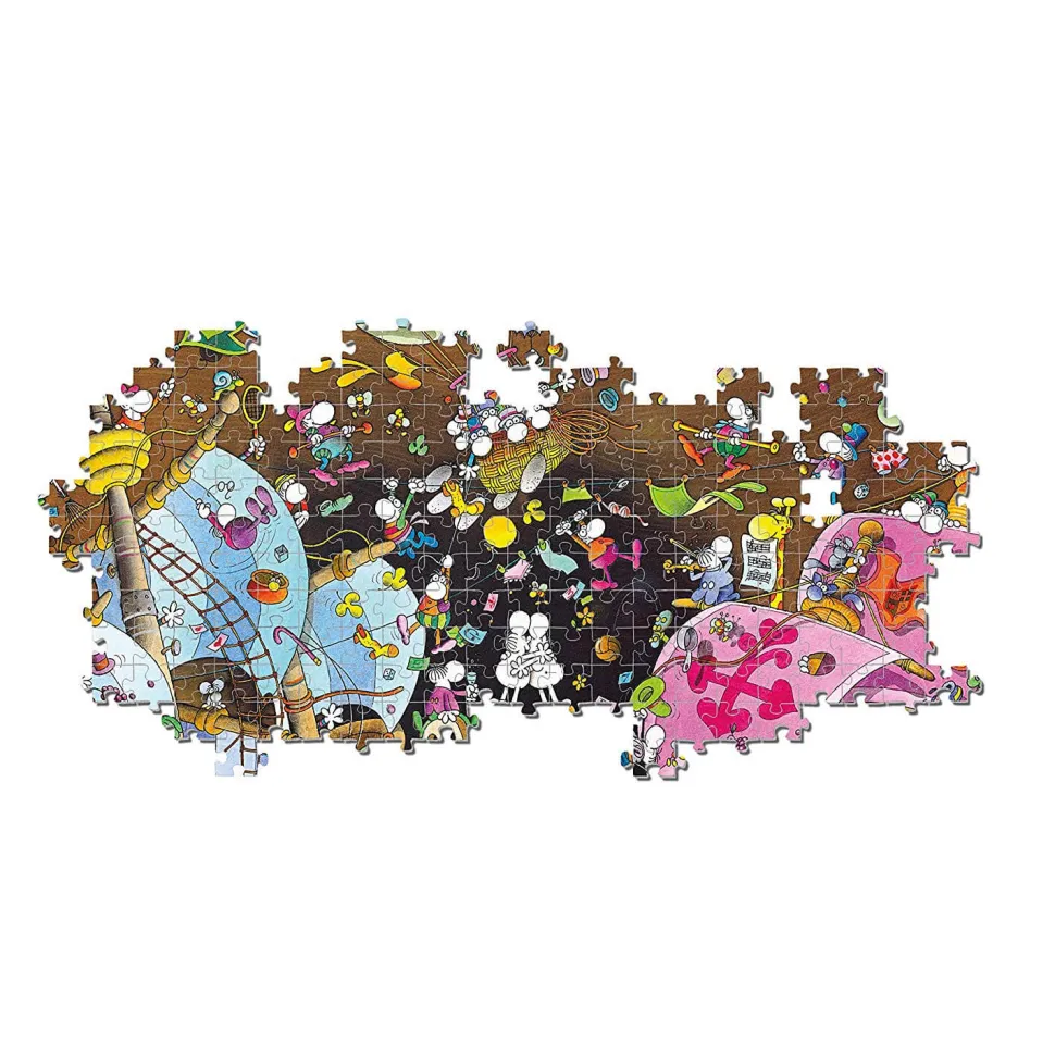 Puzzle 6000 pièces : The kiss, Mordillo - Clementoni