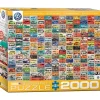 Puzzle 2000 pièces : The Volkswagon Groovy Bus - Eurographics