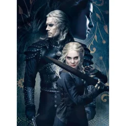 Puzzle 1000 pièces : The Witcher - Clementoni