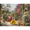 Puzzle 1000 pièces : Thomas Kinkade : Disney, Blanche-Neige - Danse avec le prince - Schmidt