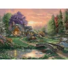 Puzzle 1000 pièces : Thomas Kinkade : Retraite chérie - Schmidt
