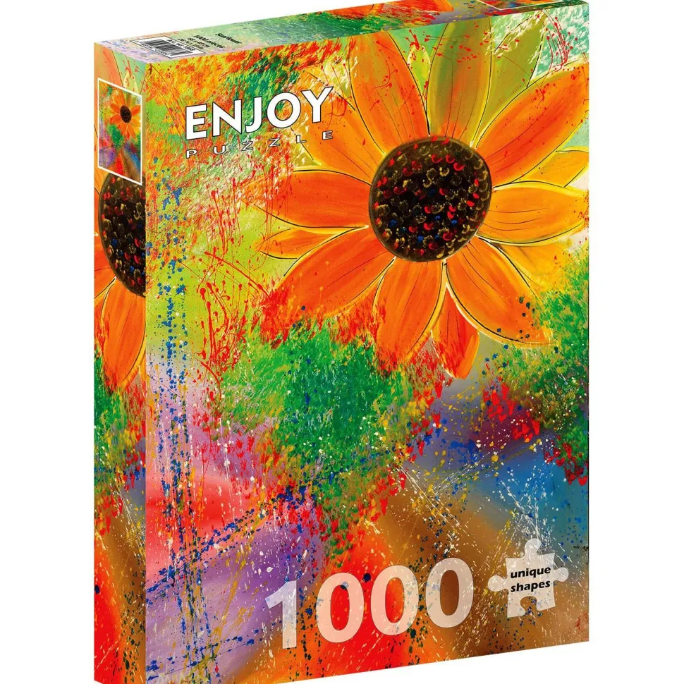 Puzzle 1000 Pièces : Tournesol - EnjoyPuzzle